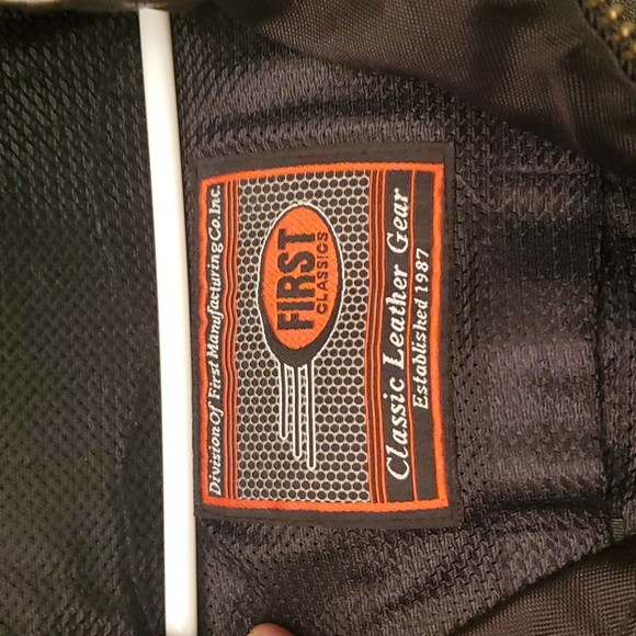 Leather café racer jacket - Picture 2 of 4